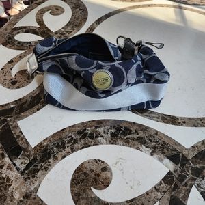 Coach Signature Denim Hangbag